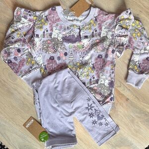MOOMIN Sweater and Leggings Set